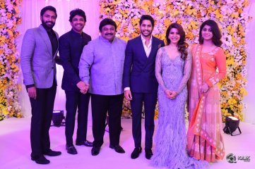 Celebs At Samantha Naga Chaitanya Wedding Reception